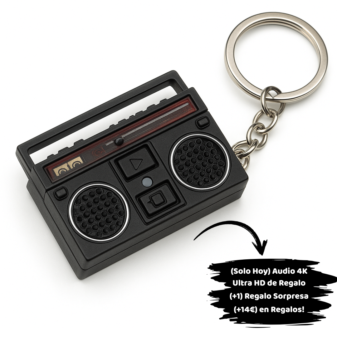 Mini Grabadora de Radio Retro