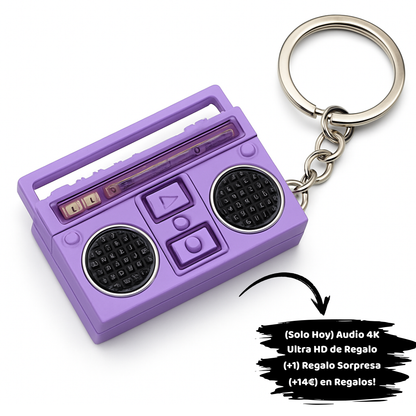 Mini Grabadora de Radio Retro