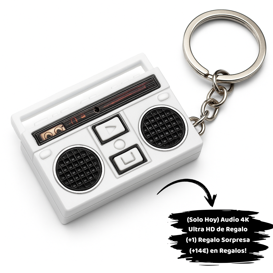 Mini Grabadora de Radio Retro