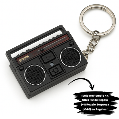 Mini Grabadora de Radio Retro